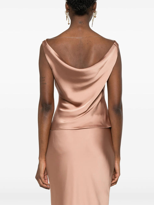 NORMA KAMALI DROP SHOULDER MARIA TOP